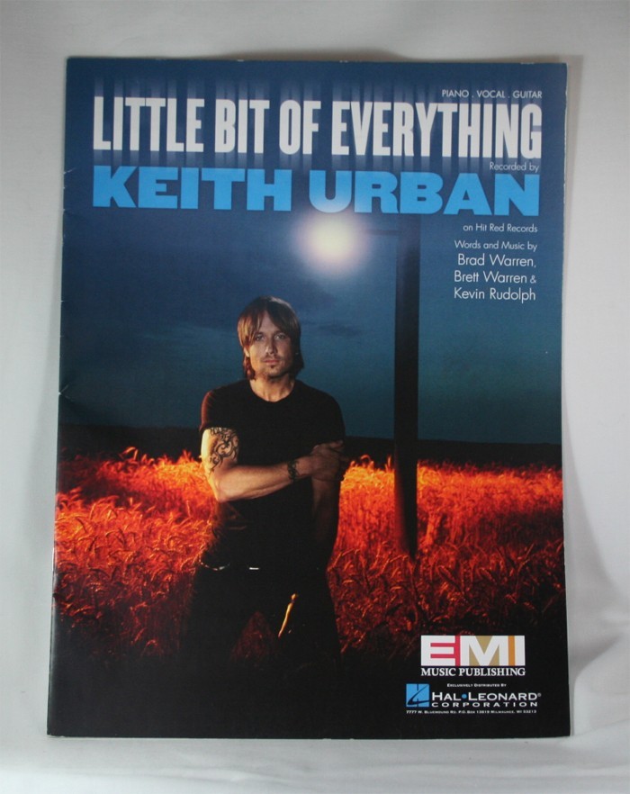 Keith Urban - sheet music "Little Bit of Everything"