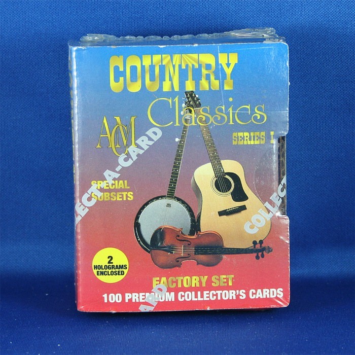 Various Artists - trading cards "ACM Country Classics Factory Set"