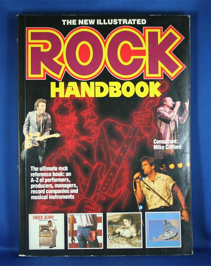 Various Artists - book "The New Illustrated Rock Handbook" 1986