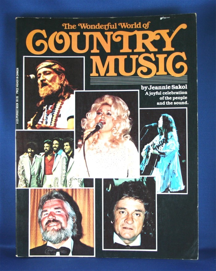 Various Artists - book "The Wonderful World of Country Music" by Jeannie Sakol