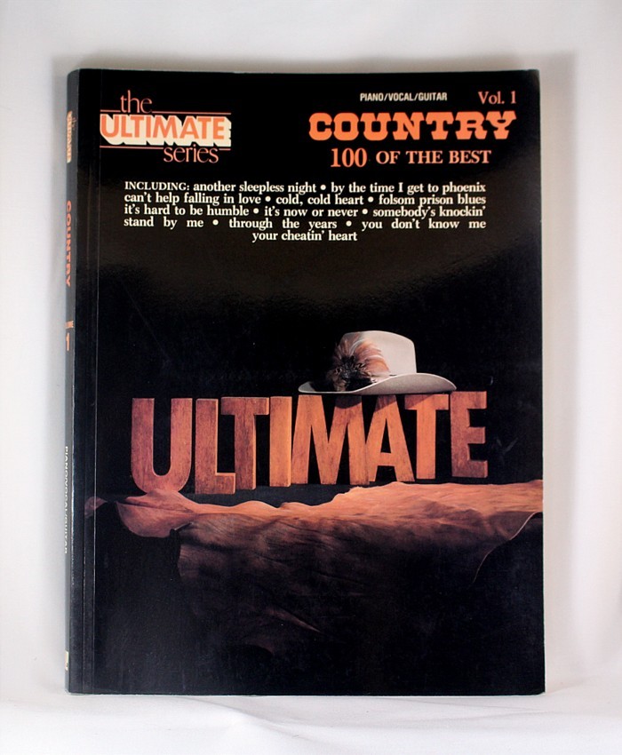 Various Artists - songbook "The Ultimate Series: Country 100 of The Best Volume 1"