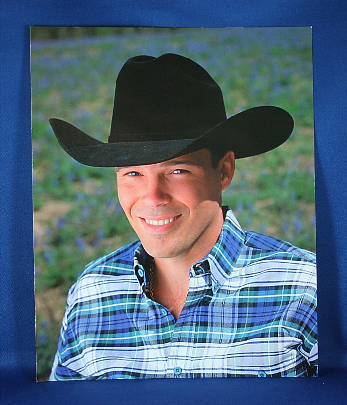Clay Walker - 8x10 color photograph in field