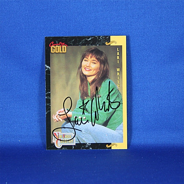 Lari White - autographed 1993 Country Gold trading card #2