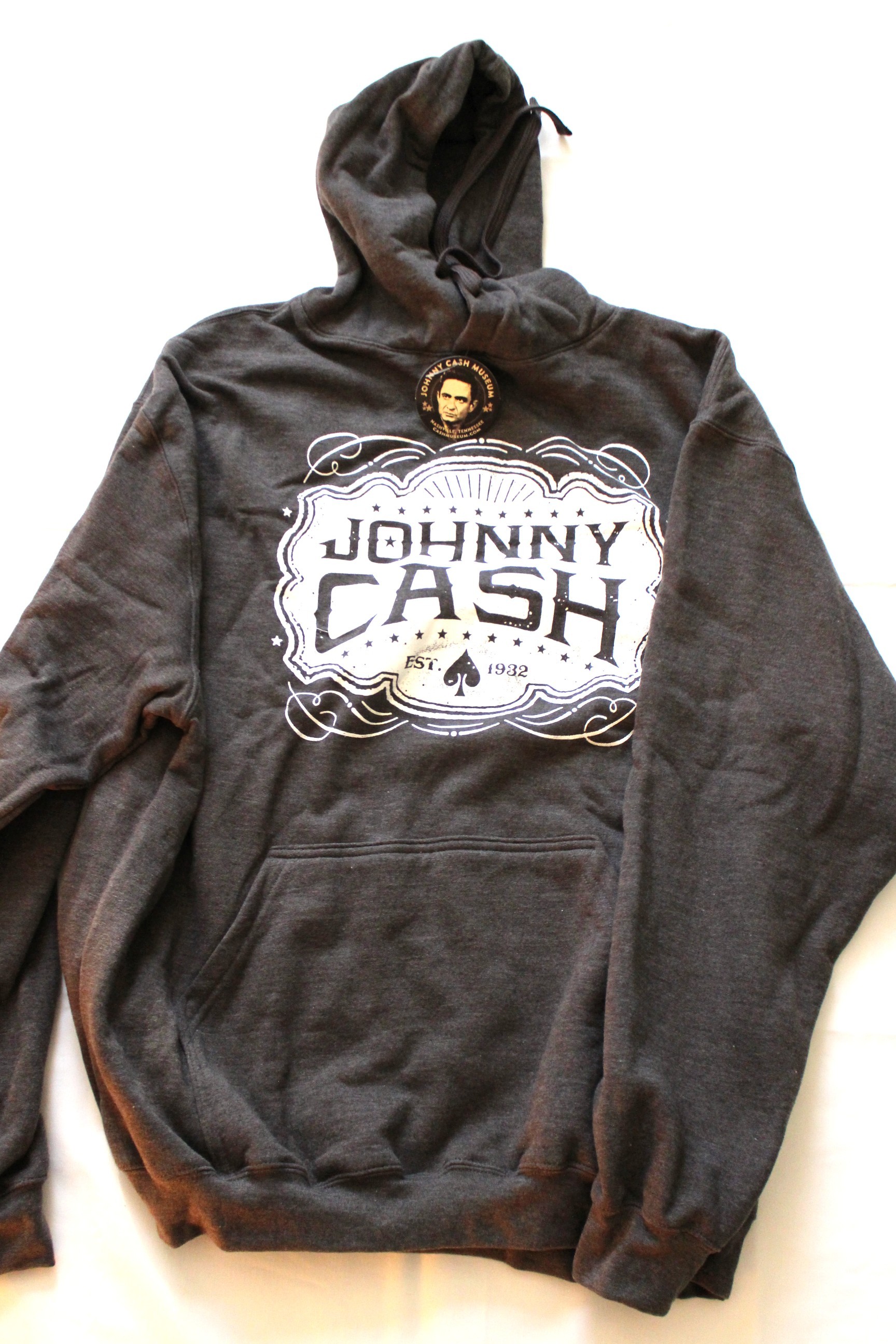 Johnny Cash - hoodie size Large