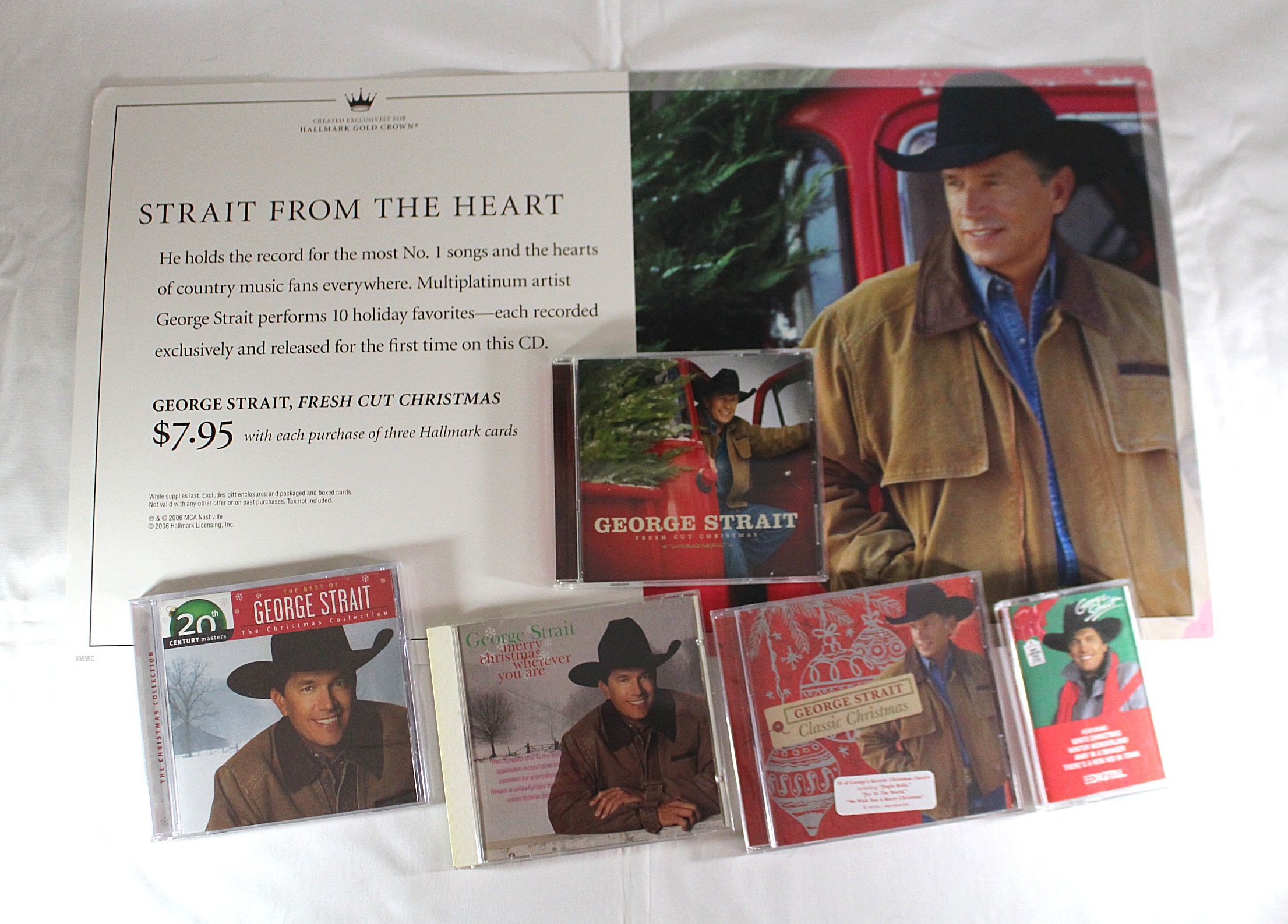 George Strait - Strait From The Heart Christmas Pack 
