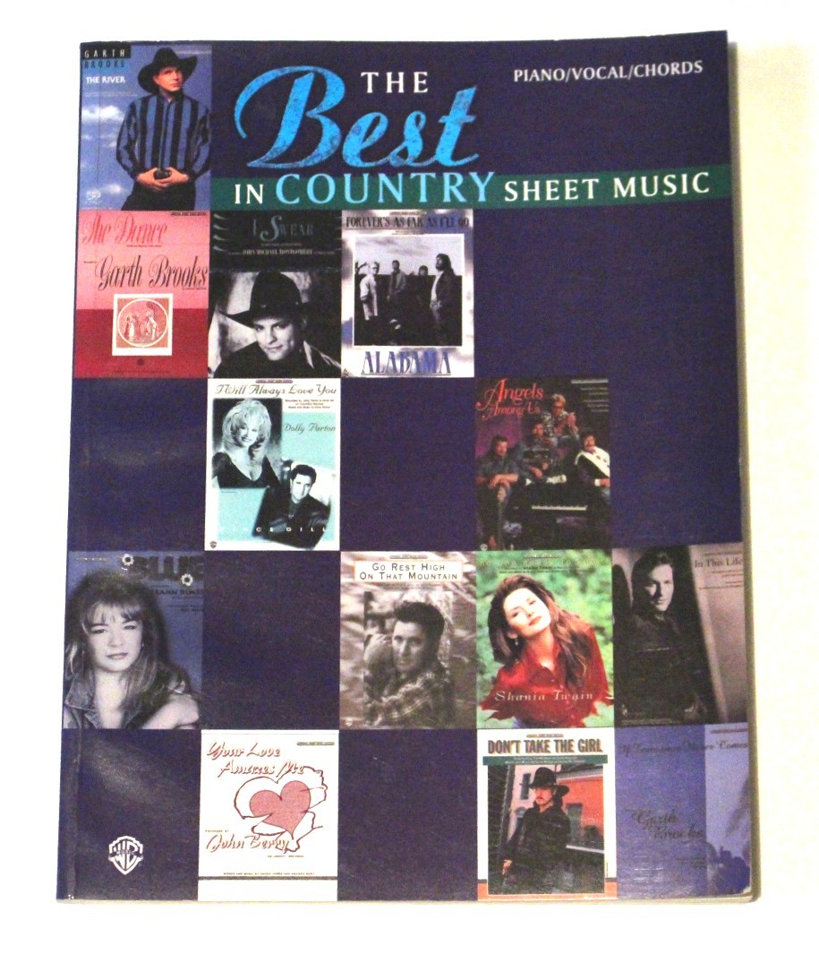 Various Artists - songbook “The Best In Country Sheet Music” 1996