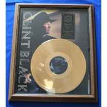 Clint Black - Certified Gold Record Award