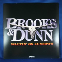 Brooks & Dunn - promo flat "Waitin' On Sundown"