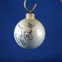 FFF Charities - David Ball - white Christmas ornament #5