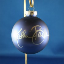 FFF Charities - Kathie Baillie - blue Christmas ornament #5