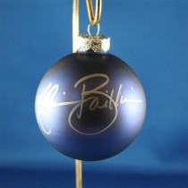 FFF Charities - Kathie Baillie - blue Christmas ornament #7