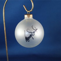 FFF Charities - George Ducas - clear frosted Christmas ornament #4