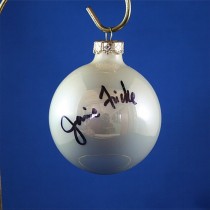 FFF Charities - Janie Frickie - white Christmas ornament #7