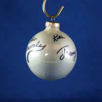 FFF Charities - Grascals - white Christmas ornament #3
