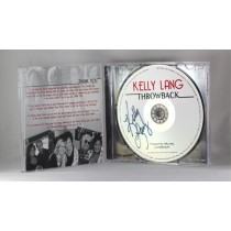 FFF Charities - Kelly Lang - autographed CD "Throwback" w/ special guests
