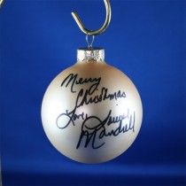 FFF Charities - Louise Mandrell - Gold Christmas Ornament #4