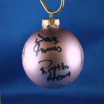 FFF Charities - Restless Heart - Lavendar Christmas ornament #2