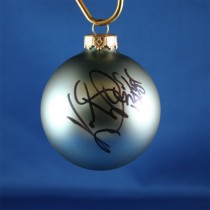FFF Charities - Kevin Sharp - blue Christmas ornament #3