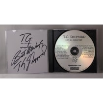 FFF Charities - TG Sheppard - autographed cd "Live In Concert"