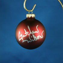 FFF Charities - Gretchen Wilson - red Christmas ornament #3