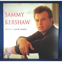 Sammy Kershaw - promo two-sided flat "Feelin' Good Train"
