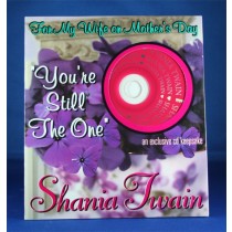 Shania Twain - Mother's Day Card w/ cd (Wife)