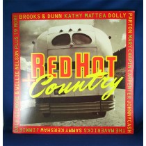 Various Artists - promo flat "Red Hot Country"