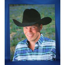Clay Walker - 8x10 color photograph in field
