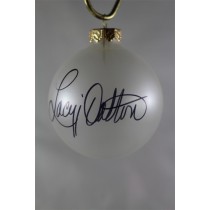 FFF Charities – Lacy J. Dalton - Clear Frosted Christmas Ornament #2