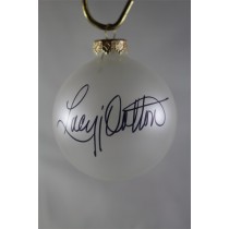 FFF Charities – Lacy J. Dalton – Clear Frosted Christmas Ornament #4