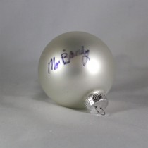 FFF Charities – Moe Bandy - white Christmas ornament #8