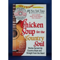 Various Artists - book "Chicken Soup for the Country Soul" with CD